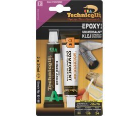 Technicqll E-198 Клей эпоксидный универсальный 2x20ml тюбик Technicqll E-198 Клей эпоксидный универсальный 2x20ml тюбик