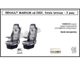 Чехол RENAULT MAGNUM с 2002, сиденья-вертушки, 2ремня 1711 Чехол RENAULT MAGNUM с 2002, сиденья-вертушки, 2ремня 1711