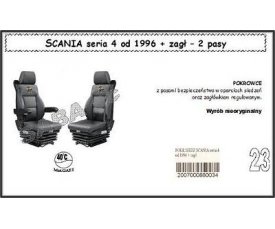Чехол SCANIA 124,114,94 серия 4 от 1996, 2ремня 1718 Чехол SCANIA 124,114,94 серия 4 от 1996, 2ремня 1718