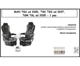 Чехол MAN TGA с 2000, TGX, TGS от 2007, TGM, TGL от 2005, 1ремень 1729 Чехол MAN TGA с 2000, TGX, TGS от 2007, TGM, TGL от 2005, 1ремень 1729