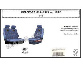 Чехол MERCEDES 814-1324, 409 от 1992, 1+2 1738