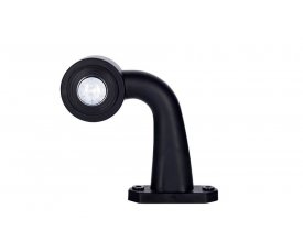 LD 367L Выносной габаритный фонарь HOR 51 2 LED рожок круглый короткий левый красный/белый   2функции: позиционный зад/позиционный перед 50368