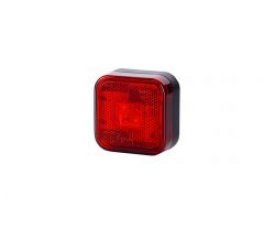 LD 098 Габаритно-контурный фонарь HOR 24 4 LED квадратный с отражателем красный 2функции: позиционный зад/светоотражатель 5098 LD 098 Габаритно-контурный фонарь HOR 24 4 LED квадратный с отражателем красный 2функции: позиционный зад/светоотражатель 5098