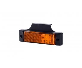 LD 128 Габаритно-контурный фонарь HOR 41 3 LED с отражателем оранжевый   2функции: габарит боковой/светоотражатель 5128