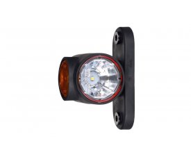 LD 2186 Габаритно-контурный фонарь HOR 77 4 LED рожок прямой короткий   3функции: габарит боковой/позиционный зад/позиционный перед 52186