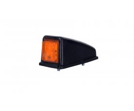 LD 222 Диодный габаритный фонарь(угловой вариант) HOR 44 3 LED оранжевый   2функции: габарит боковой/декоративный 5222