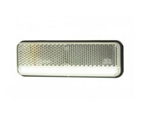 LD 2434 Габаритный фонарь SLIM XS HOR 93 3 LED белый   2функции: позиционный перед/светоотражатель 52434