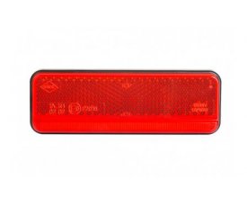 LD 2437 Габаритный фонарь SLIM XS HOR 93 3 LED красный   2функции: позиционный зад/светоотражатель 52437