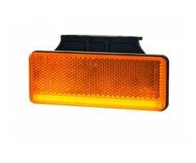 LD 2510 Габаритный фонарь SLIM XS HOR 92 3 LED оранжевый   2функции: габарит боковой/светоотражатель 52510