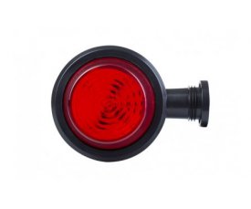 LD 2564 Выносной габаритно-контурный фонарь old school HOR 102 10 LED короткий рожок белый/красный   2функции: позиционный зад/позиционный перед 52564