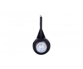LD 368P Выносной габаритный фонарь HOR 51 2 LED рожок прямой короткий правый красный/белый   2функции: позиционный зад/позиционный перед 5369