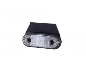 LD 623 Габаритно-контурный фонарь HOR 61 1 LED с отражателем с кронштейном белый   2функции: позиционный перед/светоотражатель 5623