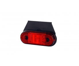 LD 625 Габаритно-контурный фонарь HOR 61 1 LED с отражателем с кронштейном красный   2функции: позиционный зад/светоотражатель 5625