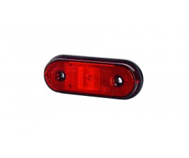 LD 634 Габаритно-контурный фонарь HOR 61 1 LED с отражателем на шурупах красный   2функции: позиционный зад/светоотражатель 5634