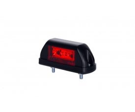 LD 703 Габаритный фонарь HOR 63 6 LED квадратный на шурупах белый/красный   2функции: позиционный зад/позиционный перед 5703
