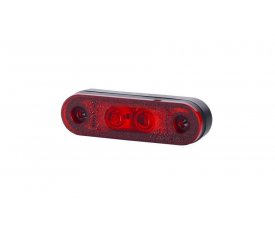 LD 958 Габаритно-контурный фонарь HOR 72 2 LED высокий резиновый корпус красный функция: позиционный зад 5958 LD 958 Габаритно-контурный фонарь HOR 72 2 LED высокий резиновый корпус красный функция: позиционный зад 5958