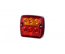 LZD 967 Задний комбинированный фонарь короткий HOR 74 6 LED 3функции: поворот задний/позиционный зад/стоп   5967