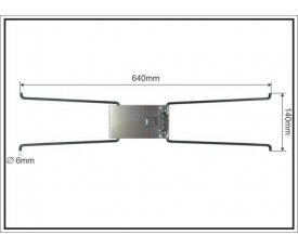 Шарнір тент-штори SCHMITZ 640mm OE1119869 736129 13005 Шарнір тент-штори SCHMITZ 640mm OE1119869 736129 13005