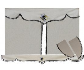Шторка RENAULT PREMIUM бежевая(комплект) 2139